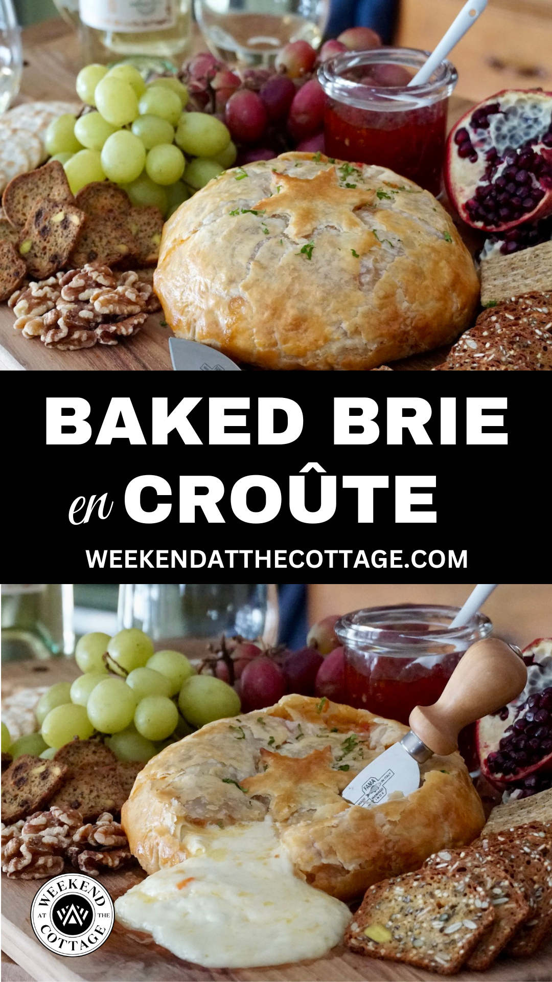 Baked Brie en Croûte