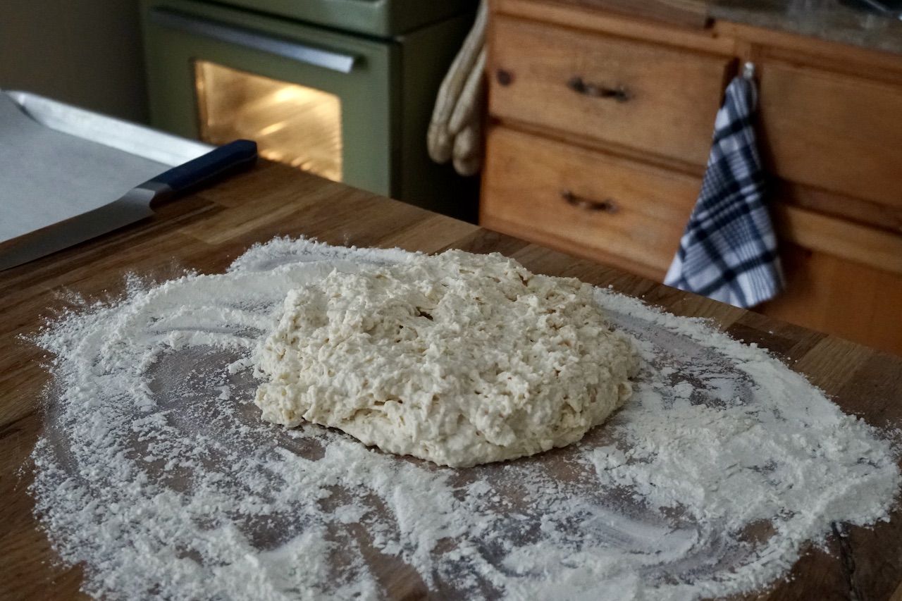 Easy Soda Bread Recipe - butter and jam at the ready!