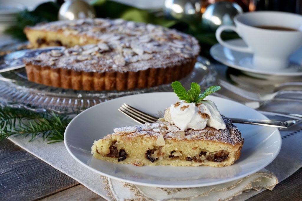 Mincemeat Frangipane Tart.