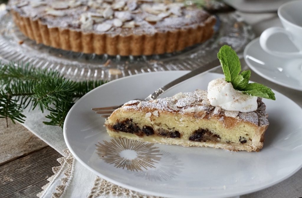 Mincemeat Frangipane Tart
