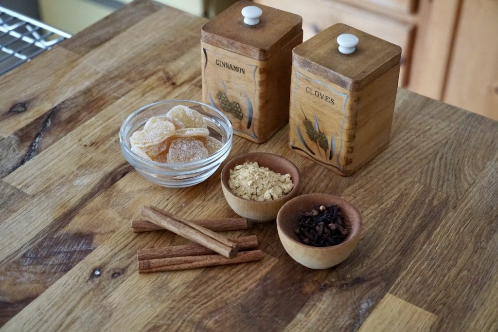 Fragrant spices in this soft and chewy ginger cookies recipe include: ground ginger, cloves and cinnamon.