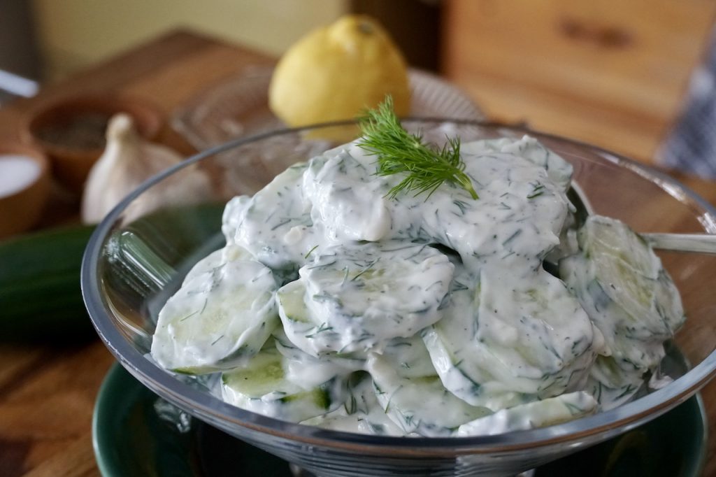 The Best Cucumber Salad