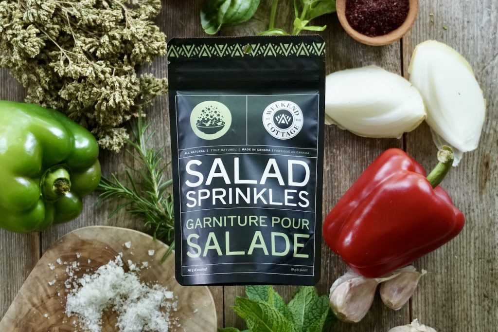 A package of WATC Salad Sprinkles.