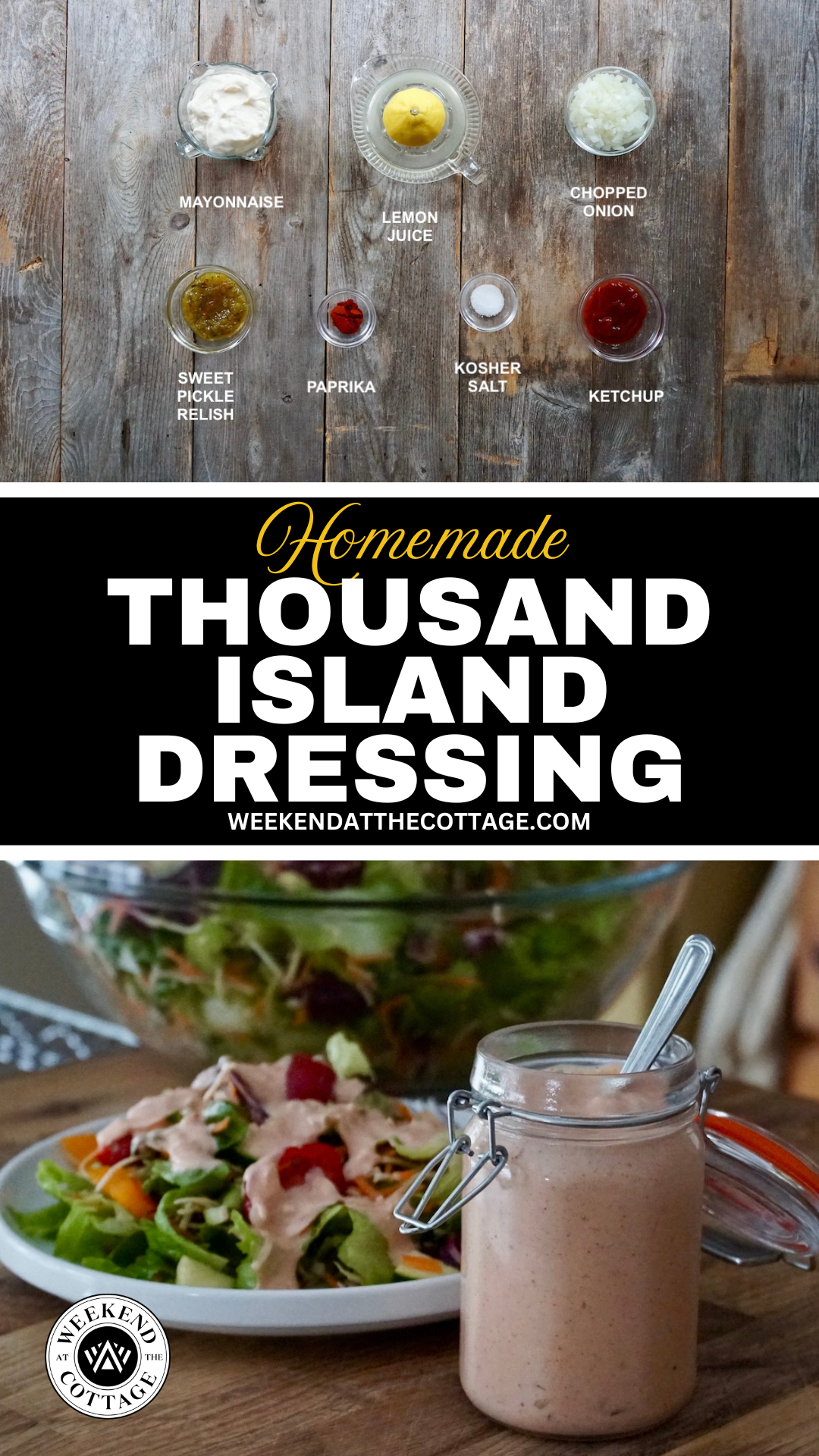 Homemade Thousand Island Dressing