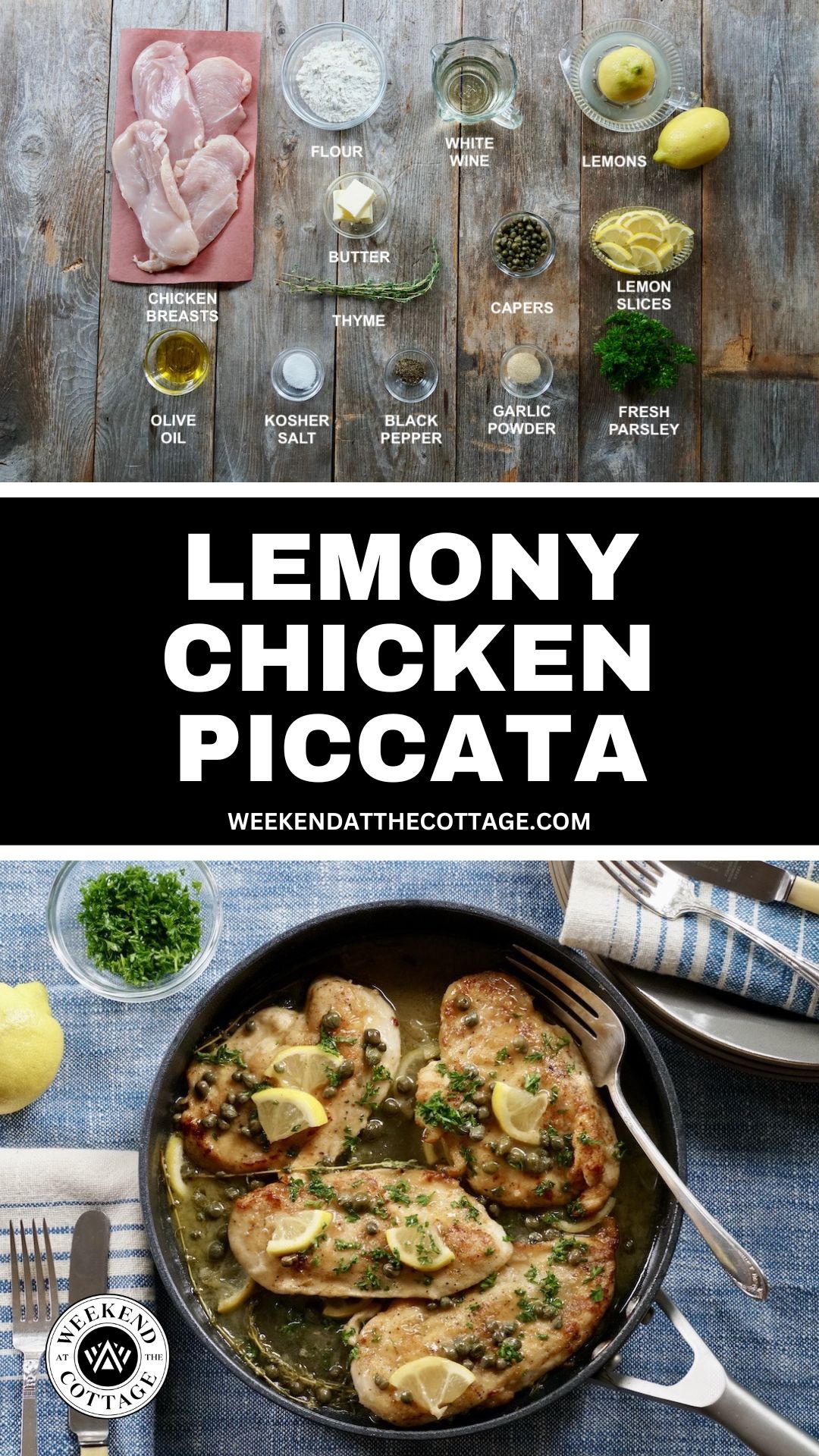 Lemony Chicken Piccata