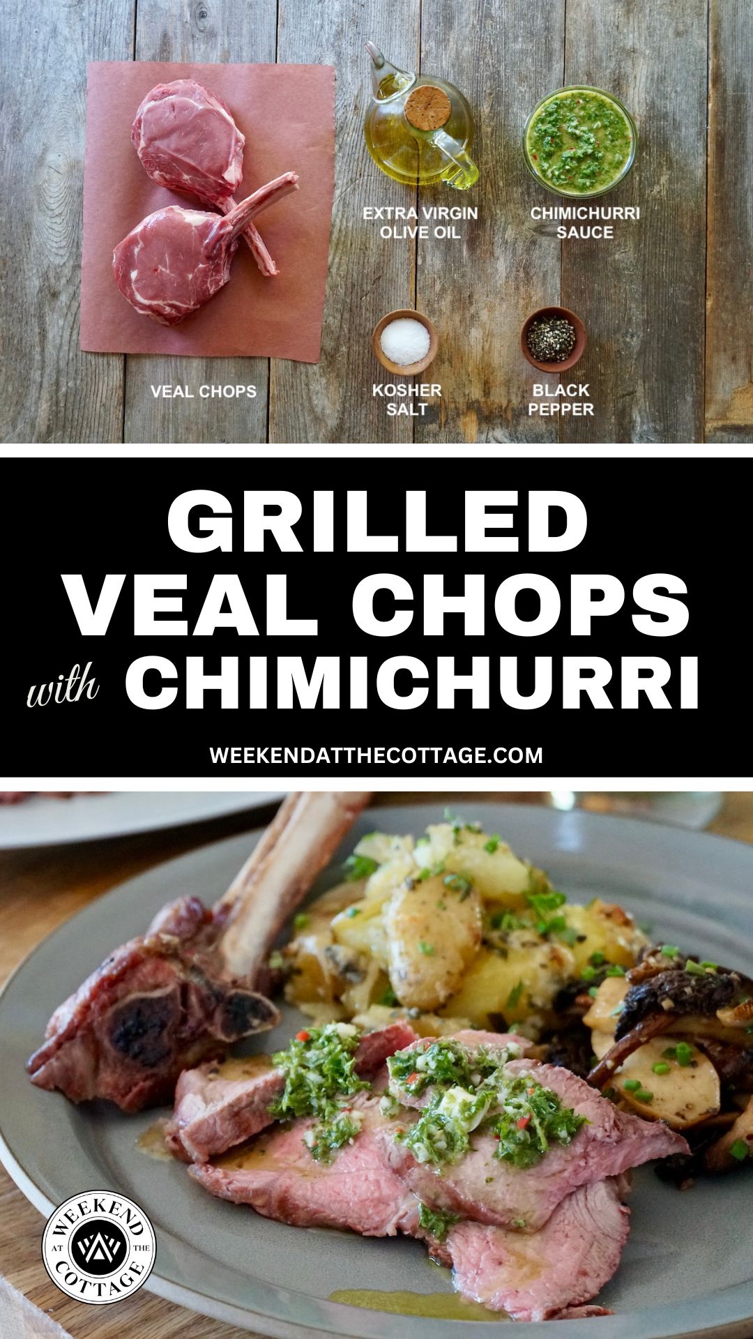 Grilled Veal Rib Chops