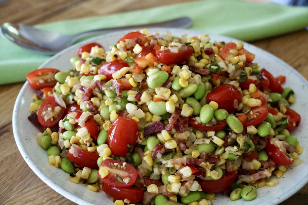 A Summer Succotash Recipe.