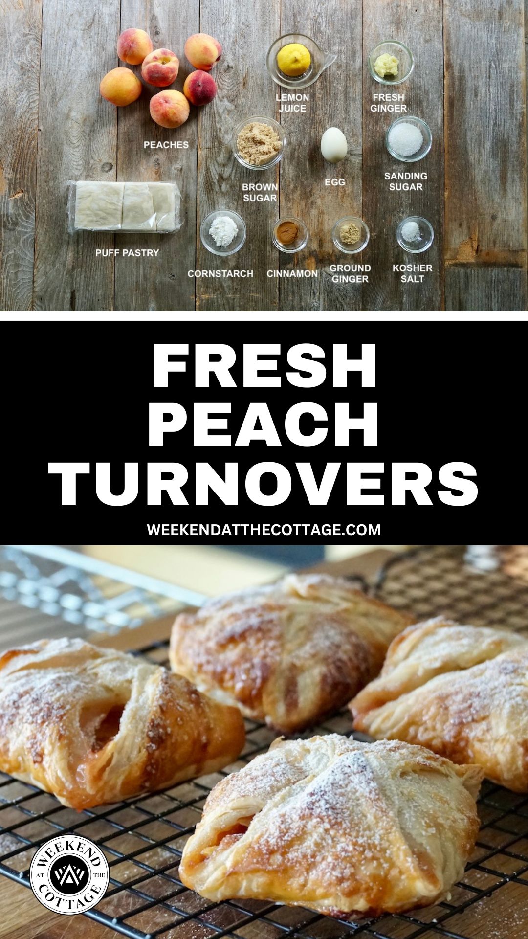 Fresh Peach Turnovers