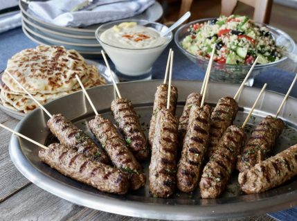 Veal Kofta Kebabs
