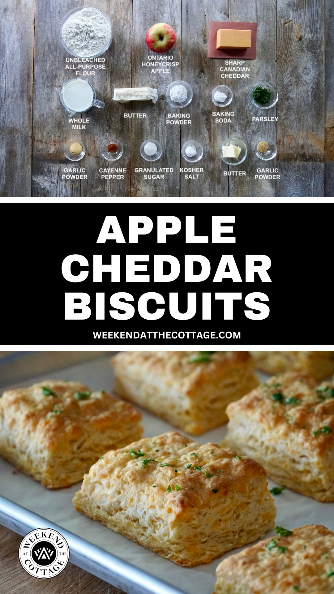 Apple-Cheddar Biscuits