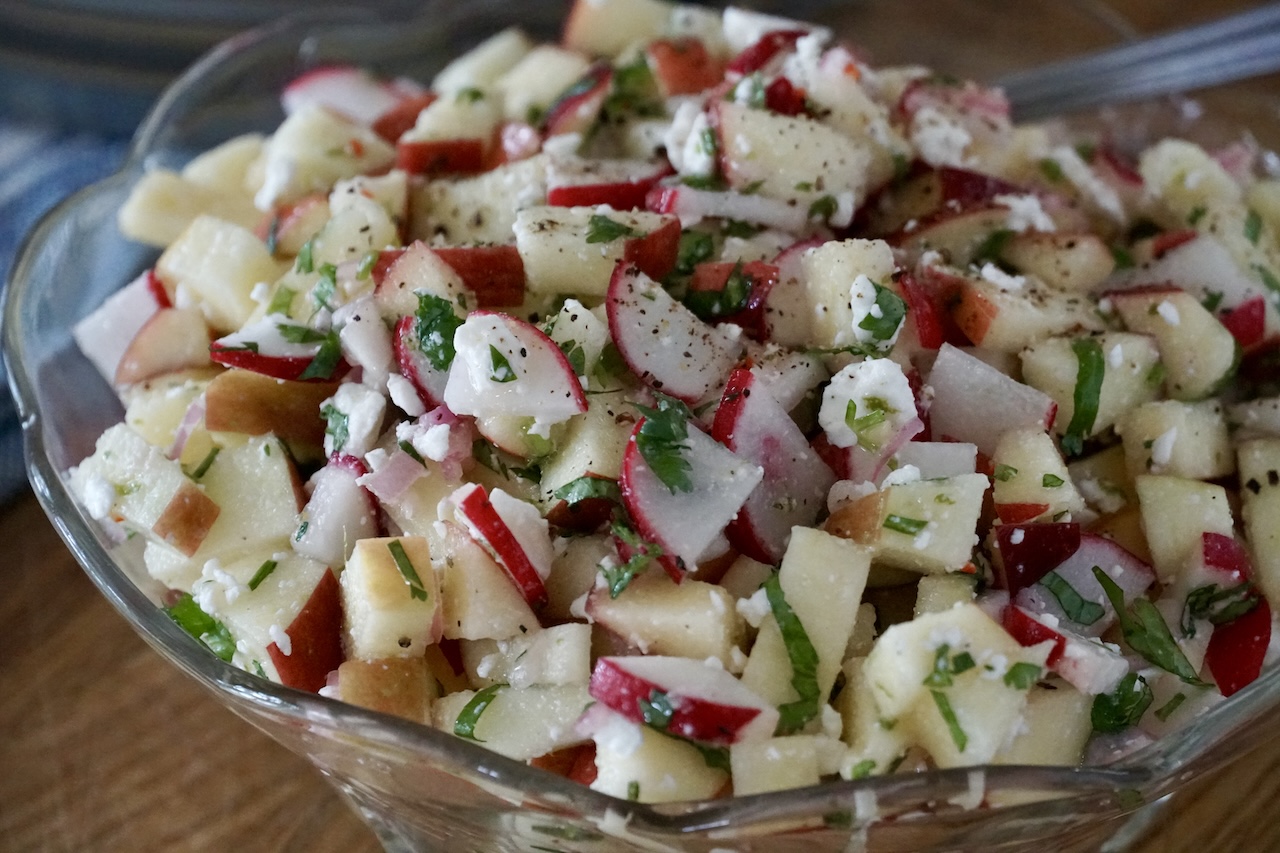 Crunchy Apple Salad.