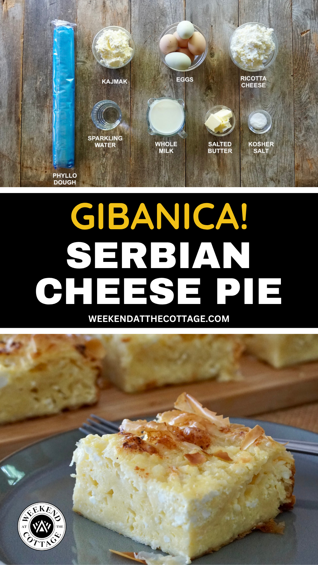 Serbian Cheese Pie – Gibanica