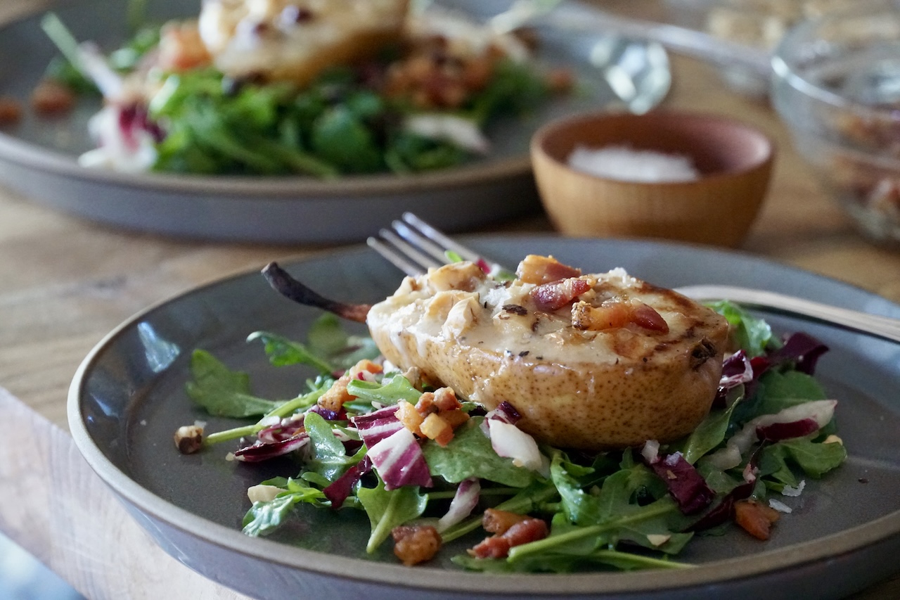 Roasted Pear Salad.