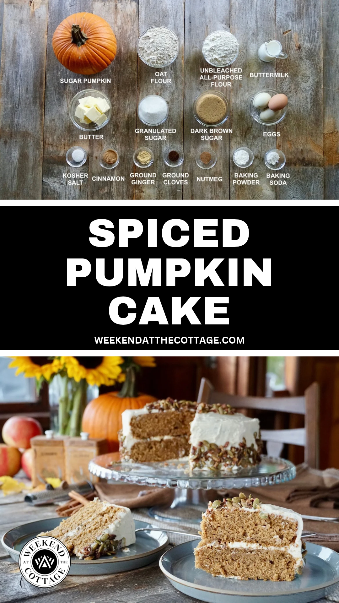 Spiced Pumpkin Cake